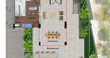 Spacious 3 Bedroom House with Swimming Pool and Sea View in Agios Tychon