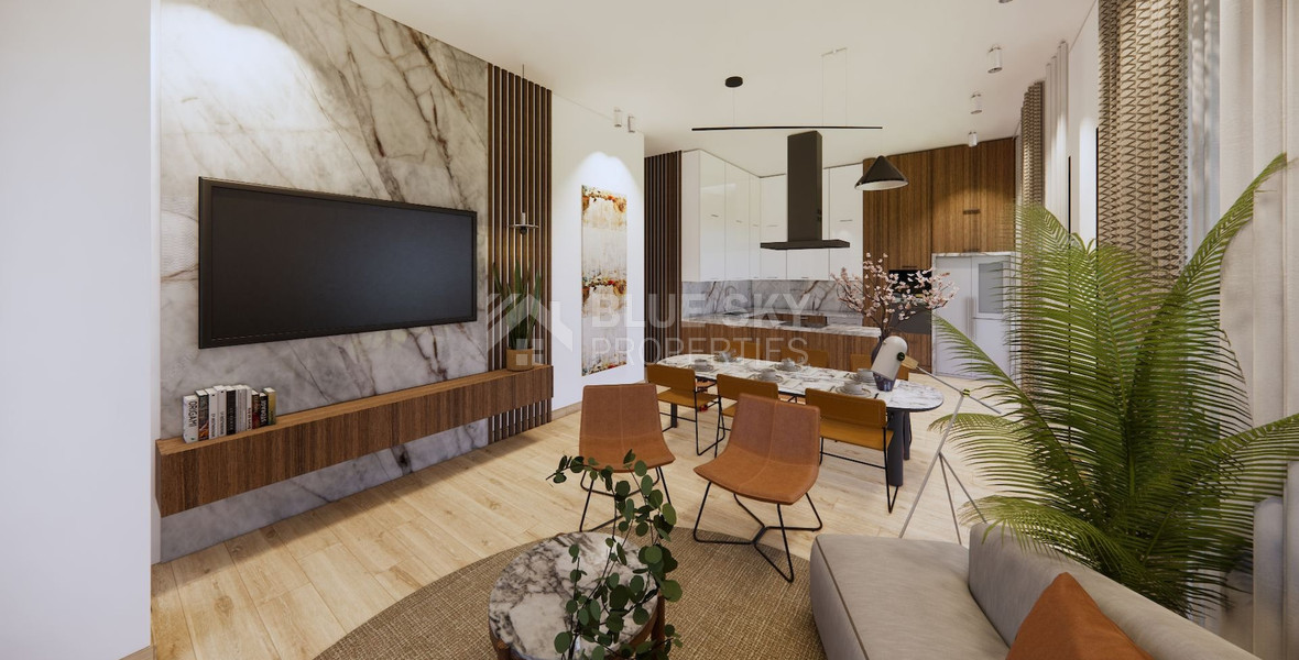 Spacious 3 Bedroom House with Swimming Pool and Sea View in Agios Tychon