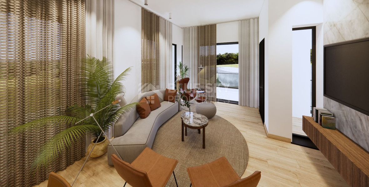 Spacious 3 Bedroom House with Swimming Pool and Sea View in Agios Tychon