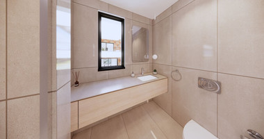 Spacious 3 Bedroom House with Swimming Pool and Sea View in Agios Tychon