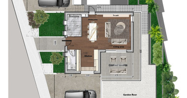 Spacious 3 Bedroom House with Swimming Pool and Sea View in Agios Tychon