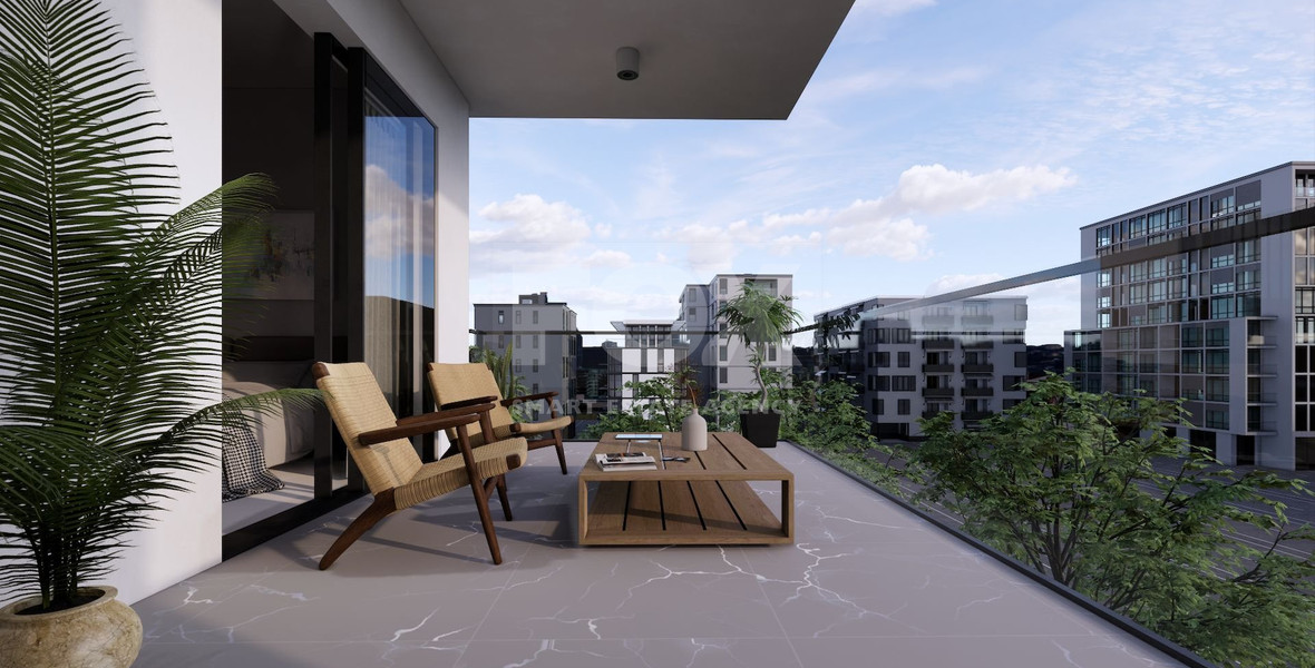 Modern 1 Bedroom Top Floor Apartment for Sale in Omonoia