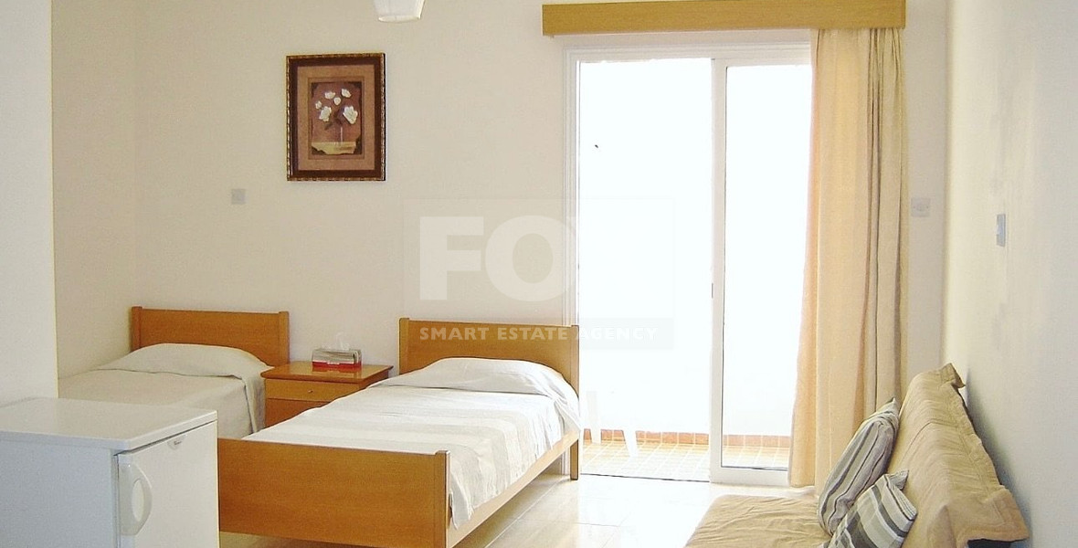 Fully furnished studio apartment in Pegeia, for sale