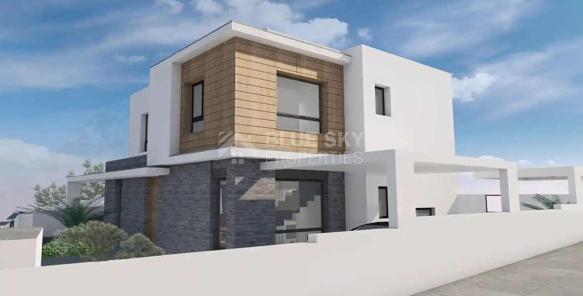 Modern  House with Pool For Sale in Parekklisia