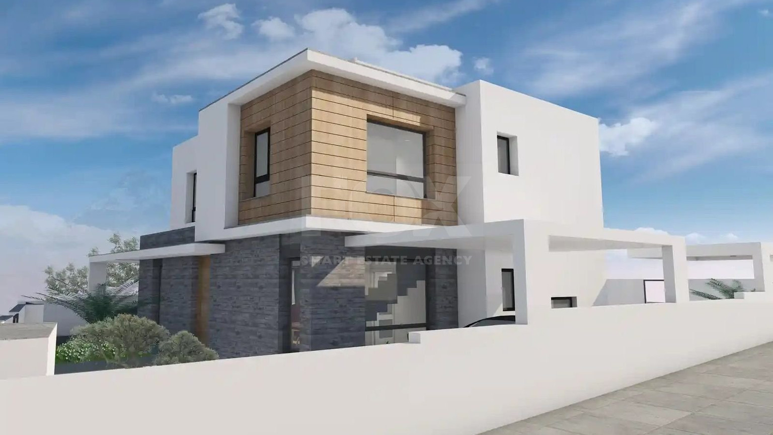 Modern  House with Pool For Sale in Parekklisia