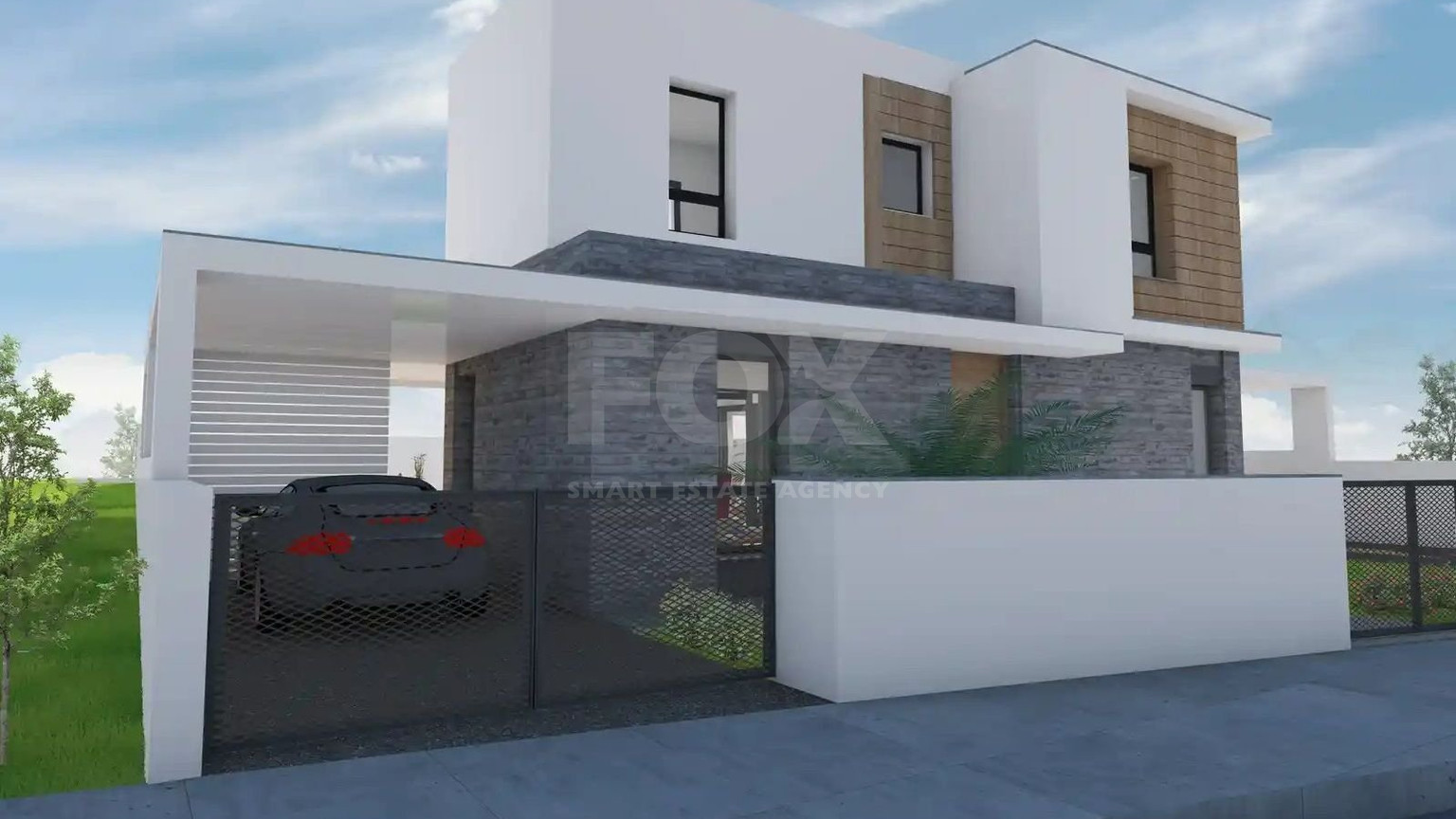 Modern  House with Pool For Sale in Parekklisia