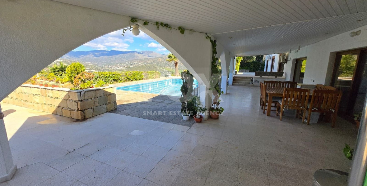 Exclusive Villa for Sale in Germasogeia: with Panoramic Dam & Mountain Views