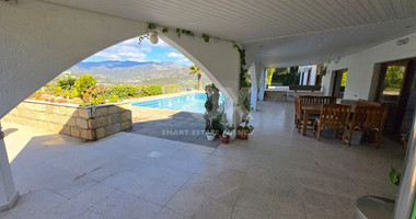 Exclusive Villa for Sale in Germasogeia: with Panoramic Dam & Mountain Views