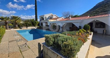 Exclusive Villa for Sale in Germasogeia: with Panoramic Dam & Mountain Views