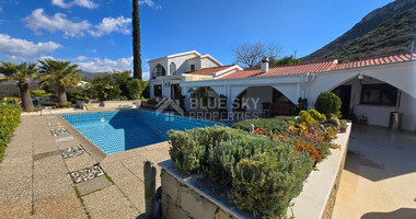 Exclusive Villa for Sale in Germasogeia: with Panoramic Dam & Mountain Views