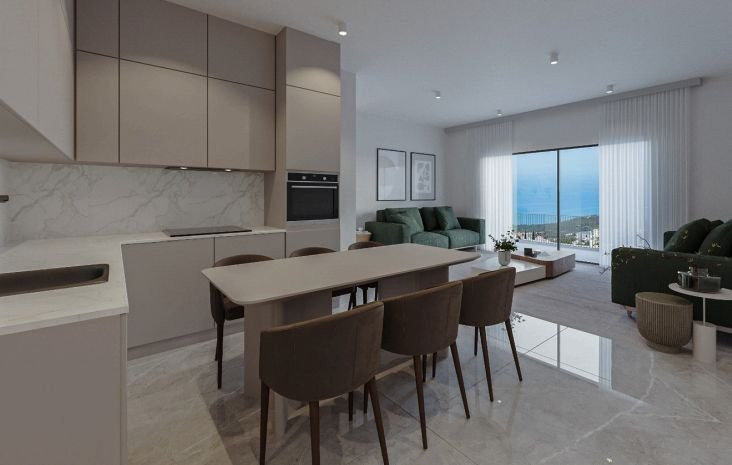 1 bedroom apartment 50 m² Chloraka, Cyprus