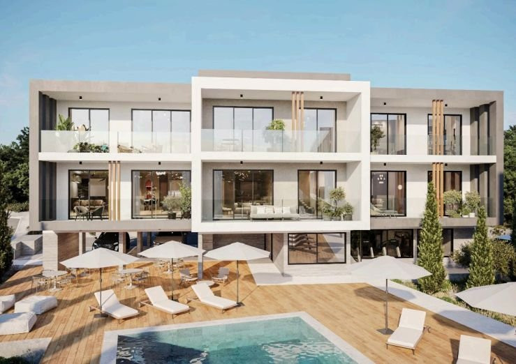 1 bedroom apartment 50 m² Chloraka, Cyprus