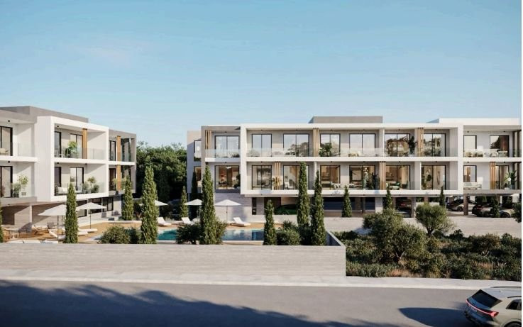 1 bedroom apartment 50 m² Chloraka, Cyprus