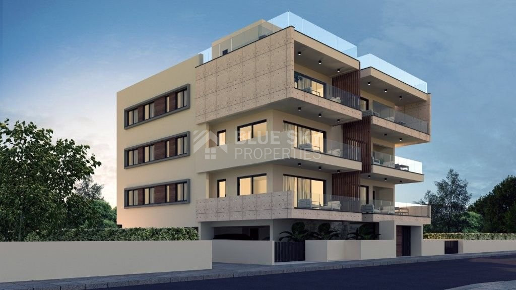 Stunning 2+ Bedroom Top-Floor Apartment with Roof Garden For Sale in Columbia Area, Limassol