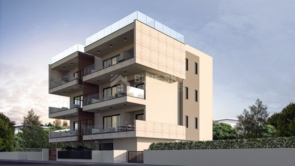 Stunning 2+ Bedroom Top-Floor Apartment with Roof Garden For Sale in Columbia Area, Limassol