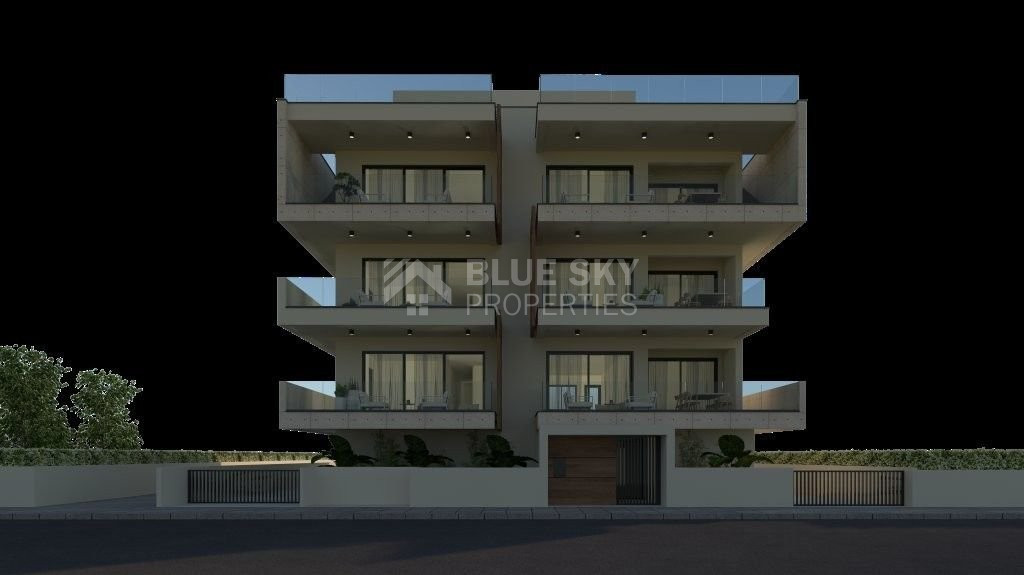 Stunning 2+ Bedroom Top-Floor Apartment with Roof Garden For Sale in Columbia Area, Limassol