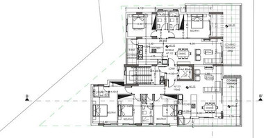 Stunning 2+ Bedroom Top-Floor Apartment with Roof Garden For Sale in Columbia Area, Limassol
