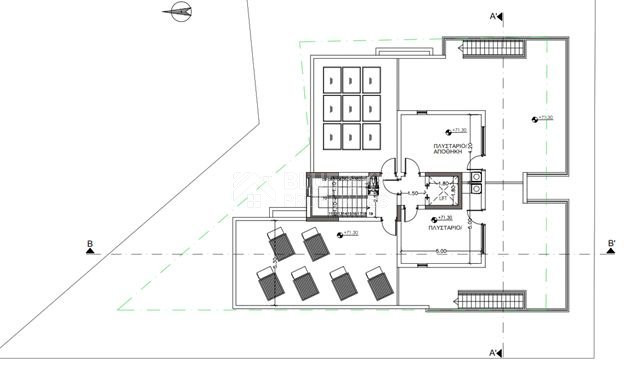 Stunning 2+ Bedroom Top-Floor Apartment with Roof Garden For Sale in Columbia Area, Limassol