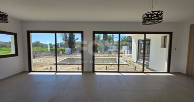 Luxury Three-Bedroom Villa for Rent in Pissouri: Brand-New in a Gated Complex with Gardens & Country Views