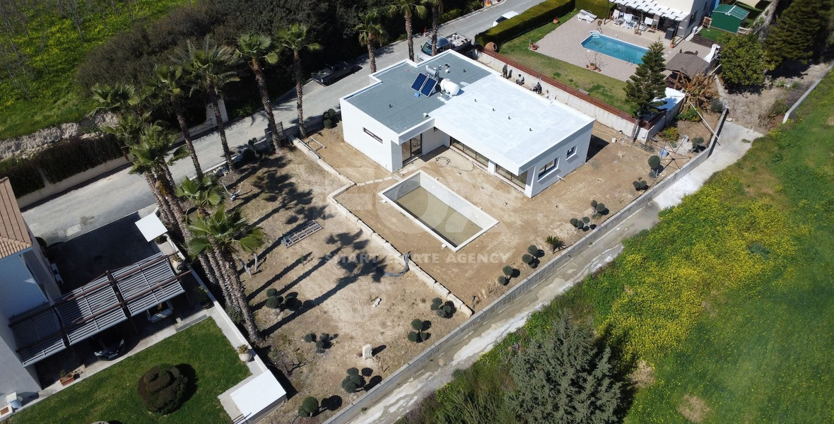 Luxury Three-Bedroom Villa for Rent in Pissouri: Brand-New in a Gated Complex with Gardens & Country Views