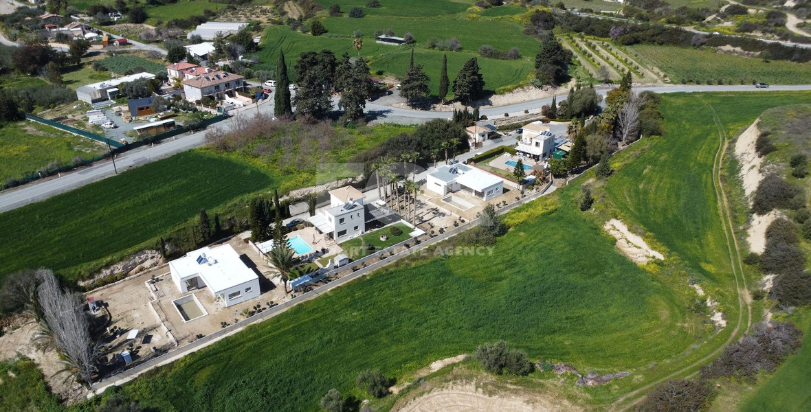 Luxury Three-Bedroom Villa for Rent in Pissouri: Brand-New in a Gated Complex with Gardens & Country Views