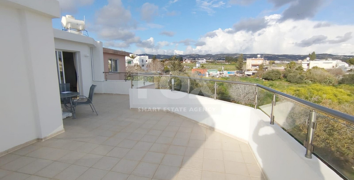 Spacious Furnished three Bedroom Penthouse with Panoramic Sea View in Petridia, Empa