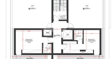 Top floor 2+1  bedroom apartment with Roof Garden for sale in Agios Nikolaos, Limassol