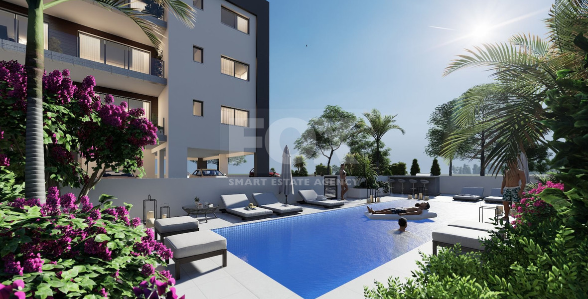 Top Floor Two-Bedroom Apartment with Roof Garden for sale in Kato Polemidia