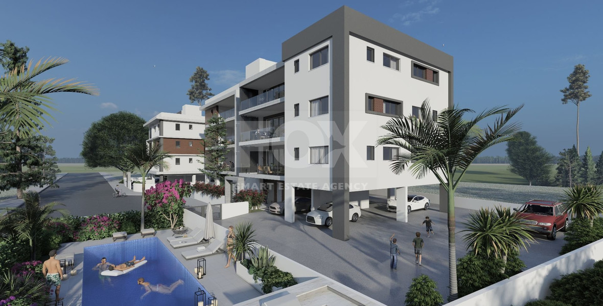 Top Floor Two-Bedroom Apartment with Roof Garden for sale in Kato Polemidia