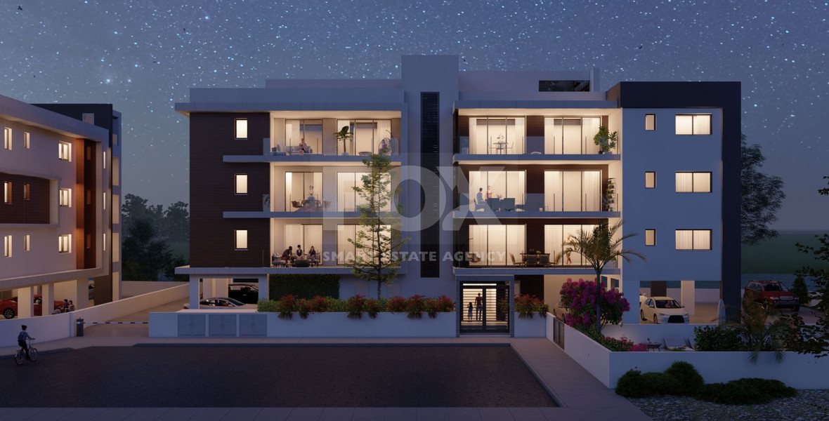 Top Floor Two-Bedroom Apartment with Roof Garden for sale in Kato Polemidia