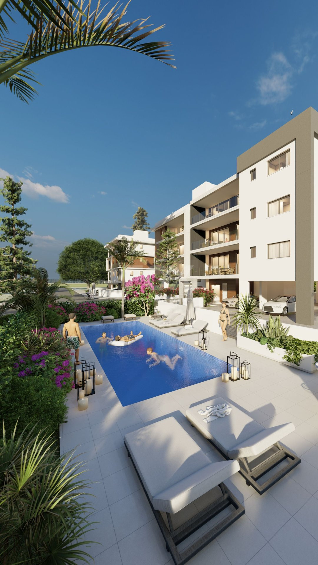 Top Floor Two-Bedroom Apartment with Roof Garden for sale in Kato Polemidia