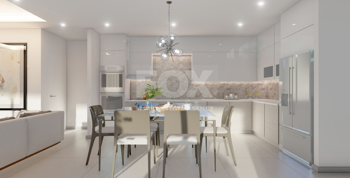 Top Floor Two-Bedroom Apartment with Roof Garden for sale in Kato Polemidia