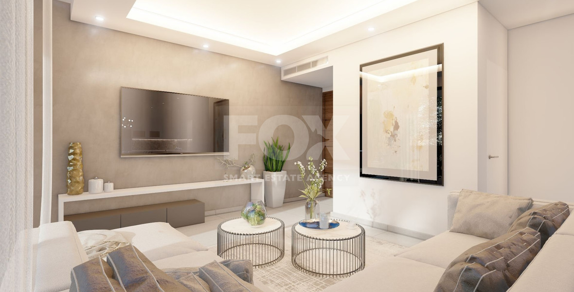 Top Floor Two-Bedroom Apartment with Roof Garden for sale in Kato Polemidia