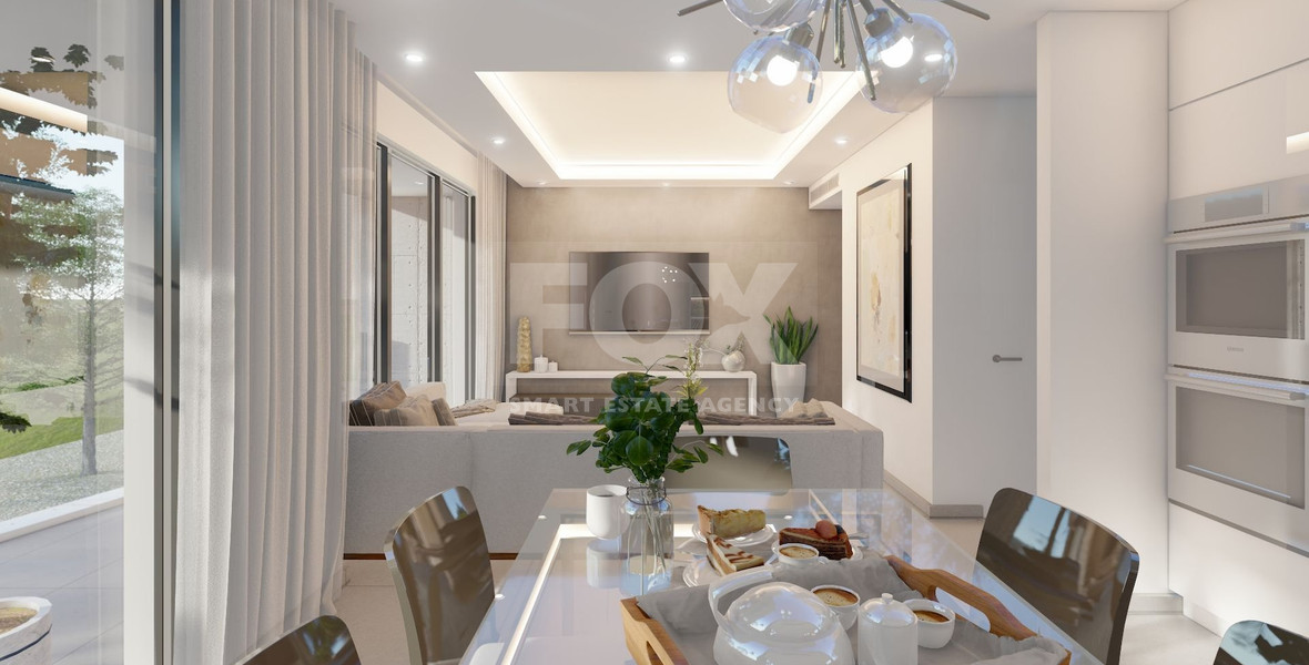 Top Floor Two-Bedroom Apartment with Roof Garden for sale in Kato Polemidia