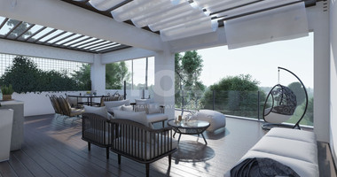 Top Floor Two-Bedroom Apartment with Roof Garden for sale in Kato Polemidia