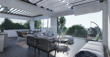 Top Floor Two-Bedroom Apartment with Roof Garden for sale in Kato Polemidia