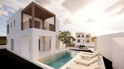 Three bedroom luxury villa in Peyia
