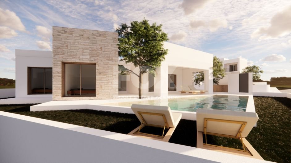 Three bedroom luxury villa in Peyia