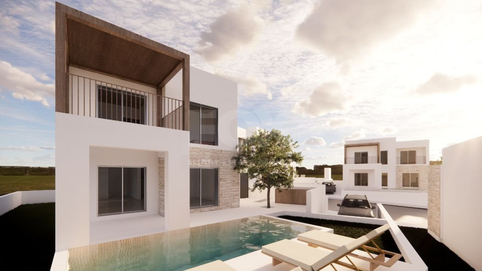 Three bedroom luxury villa in Peyia