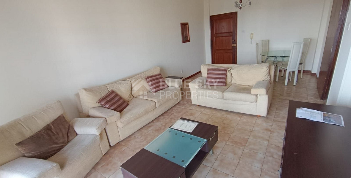 Spacious 3 Bedroom Top Floor Apartment with Sea View for sale in Mesa Geitonia