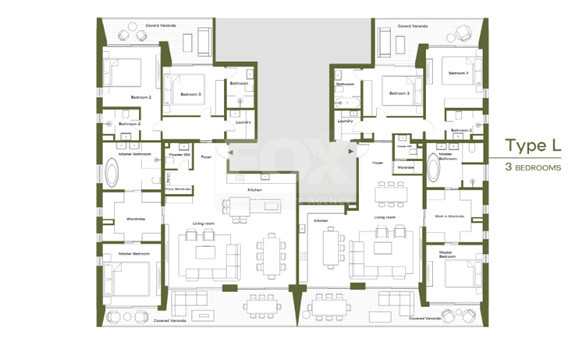 Modern 3 Bedroom Apartment for sale in Lively Germasogeia Area