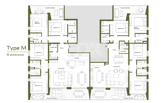 Four bedroom apartment for sale in Germasogeia, Limassol