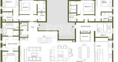 Five bedroom top floor  apartment for sale in Germasogeia, Limassol