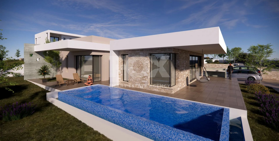 Three bedroom luxury bungalow in Tala Community, in Paphos