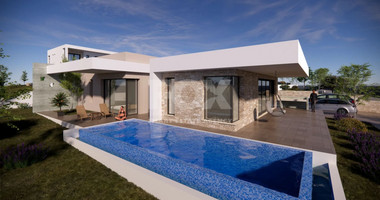 Three bedroom luxury bungalow in Tala Community, in Paphos