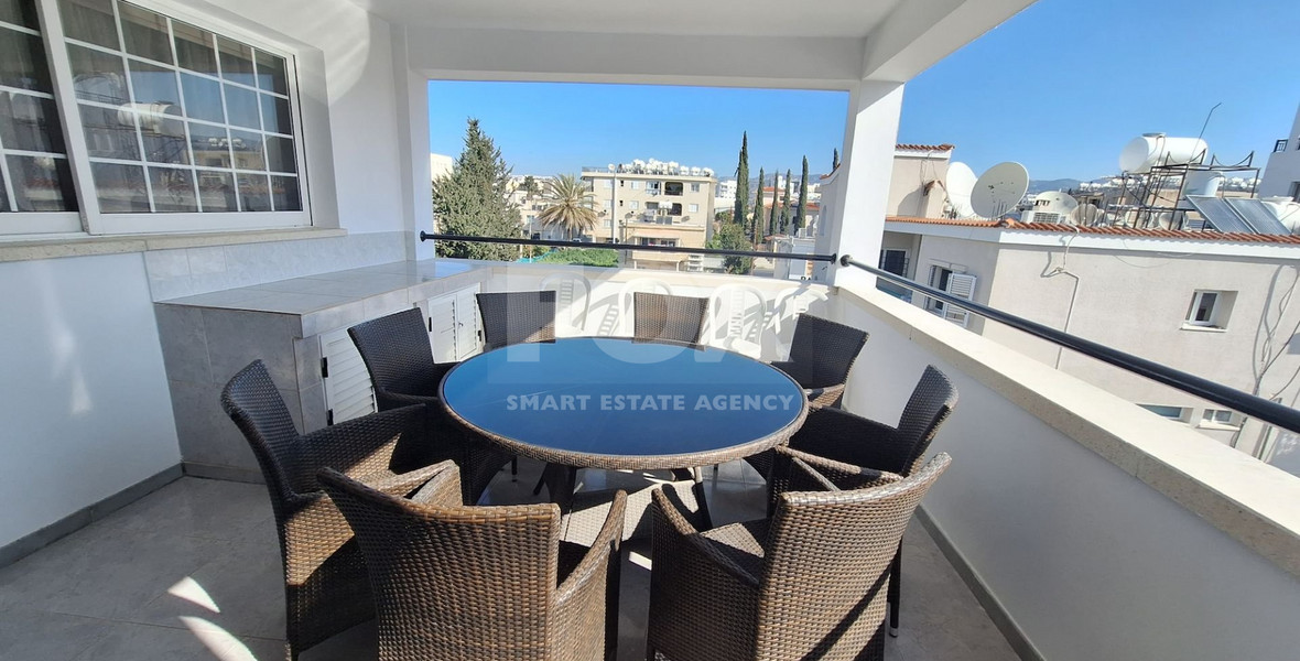 Four Bedroom Furnished Apartment in Pafos for Rent