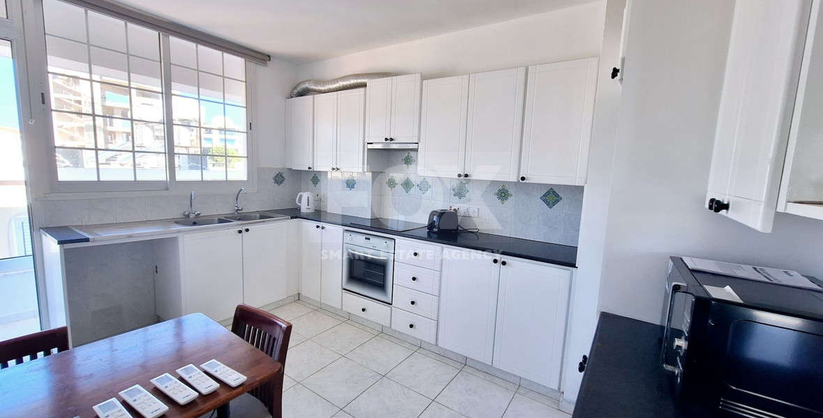 Spacious Three Bedroom Apartment for Rent in Pafos