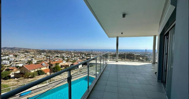 For rent Modern  Furnished 5 bedroom panoramic views, Villa with Pool  in Agios Athanasios