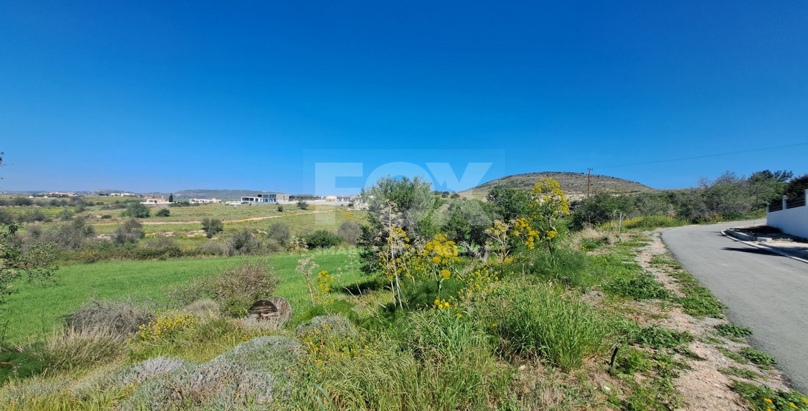 Residential land in Anarita village, Paphos