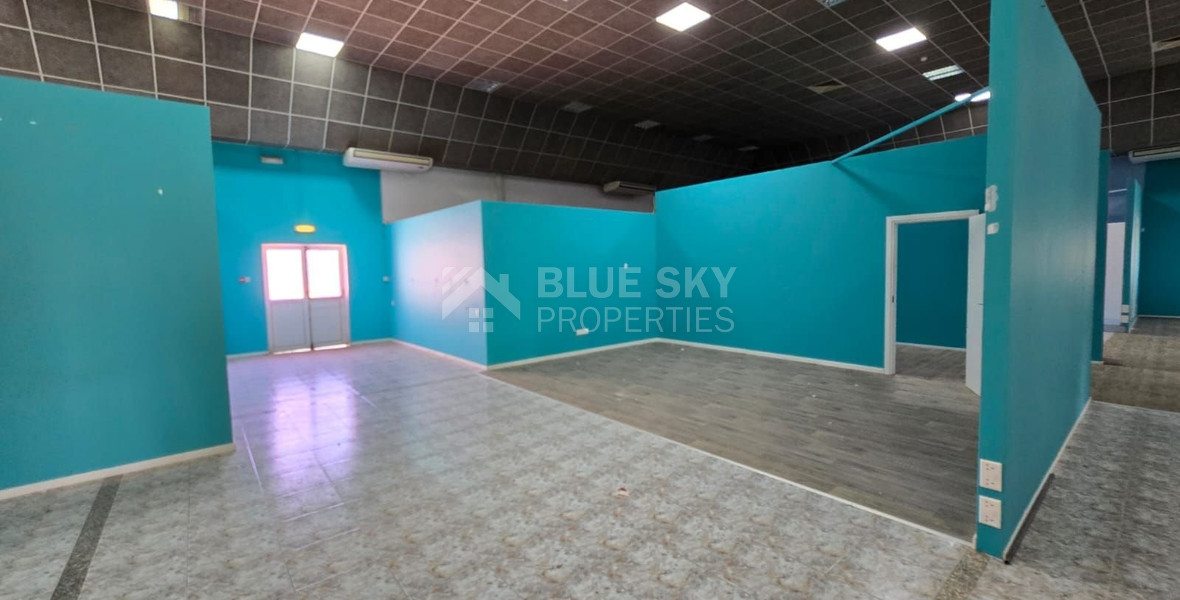 For Rent, Spacious 1450 m2 Office Space  in Zakaki